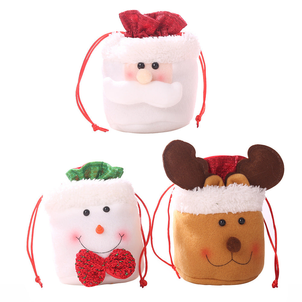 Niedlicher Weihnachtsmann Geschenkesack Brehn