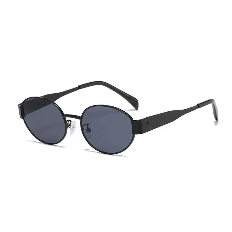 Elegante Modische Ovale Rahmen Sonnenbrillen Brehn