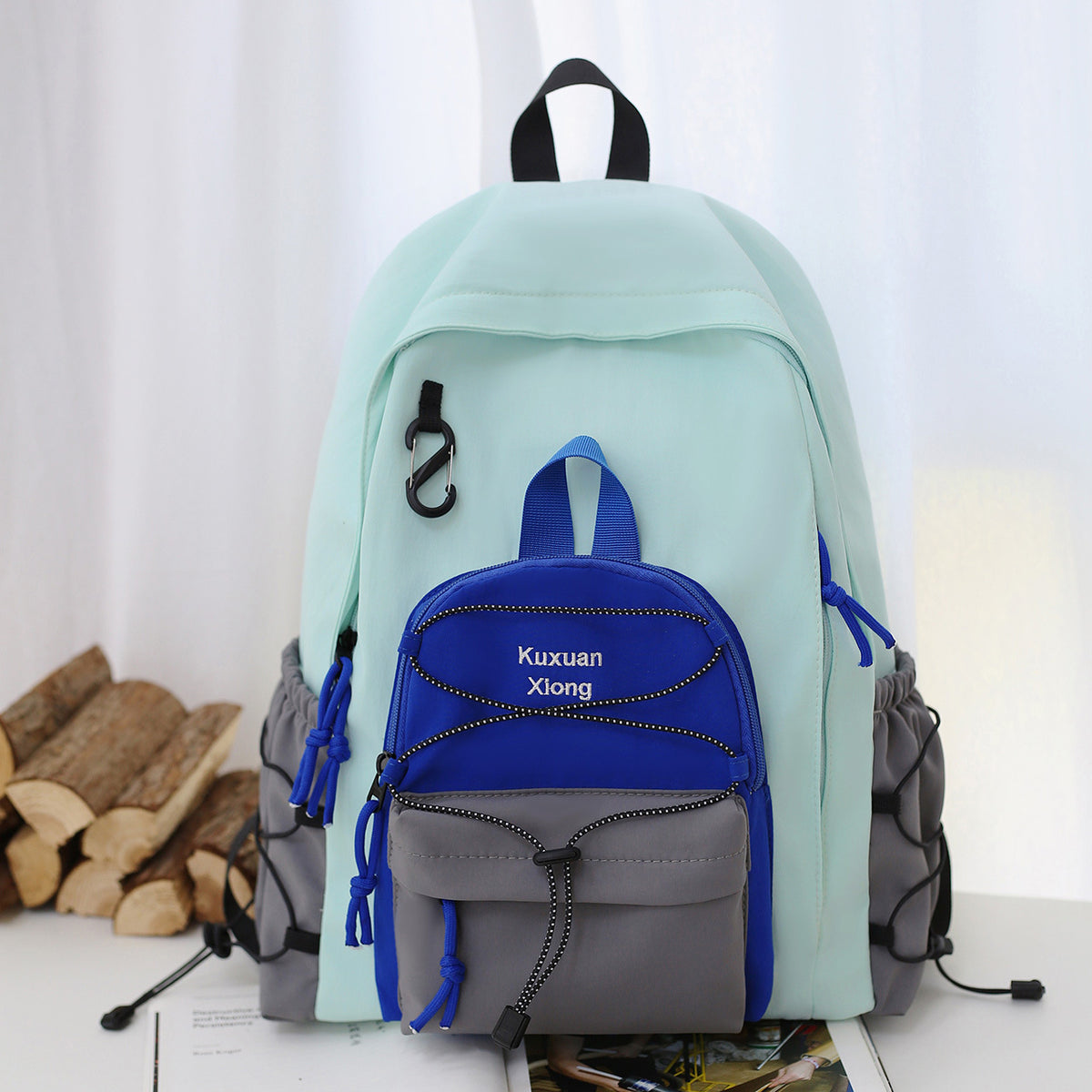 Stylischer Multi-Taschen-Rucksack Brehn