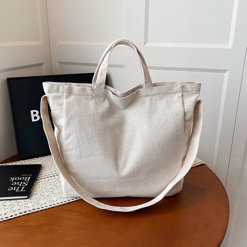 WoSoft Corduroy Tote Bag Brehn