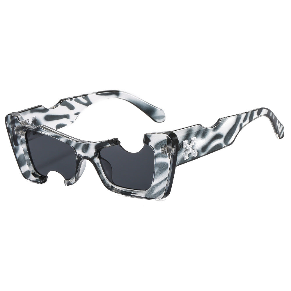 Damen futuristische Designer-Sonnenbrille Brehn