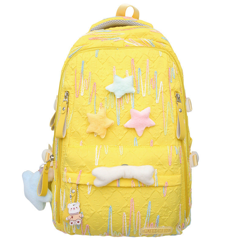 Verspielt Charakter Verziertes Rucksack Brehn