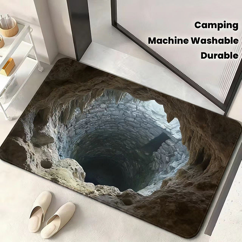 3D Optische Täuschung Eingangsmatte