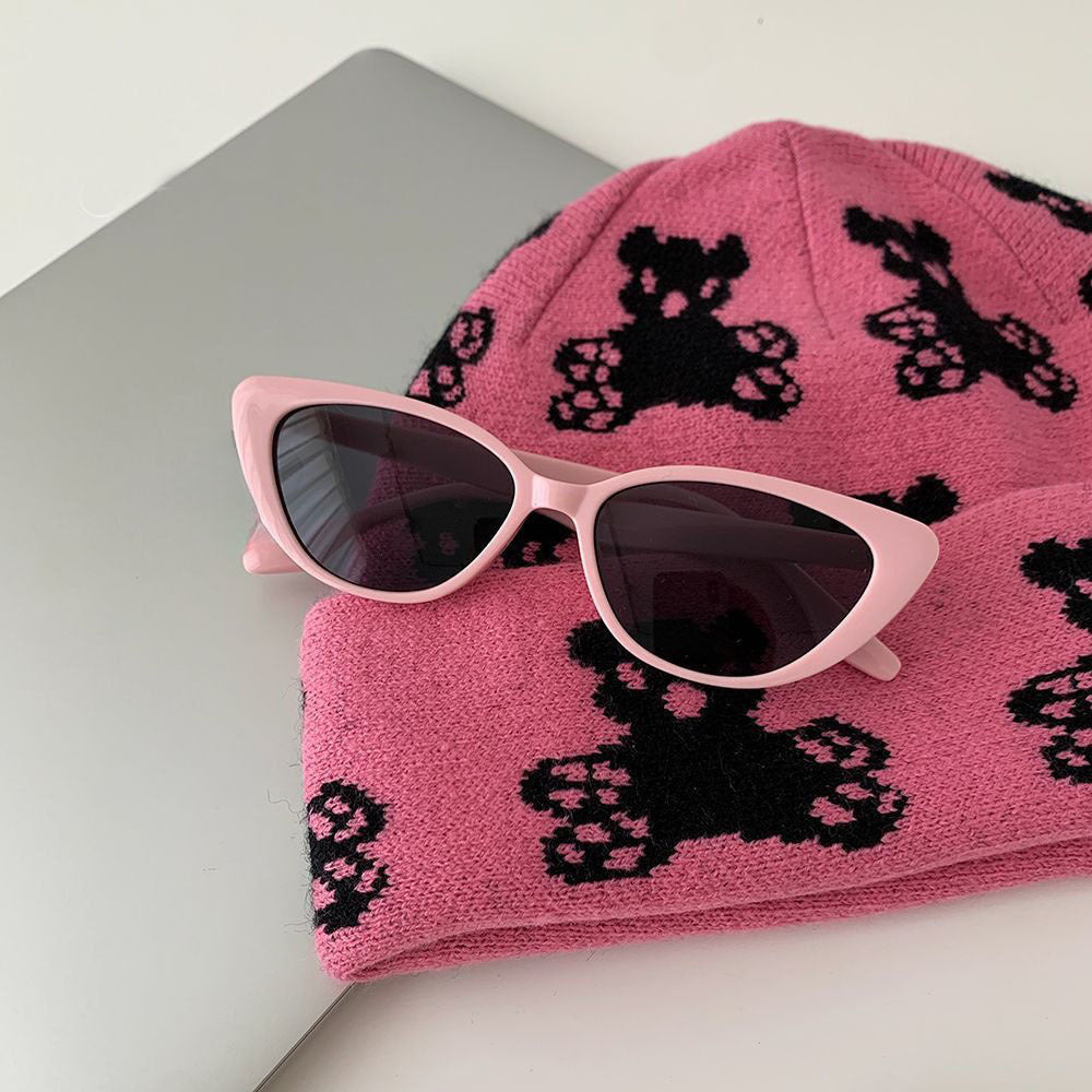 Stylische Katzenaugen-Sonnenbrille Brehn