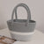 Damen Modische Strandtasche aus geflochtenem Damenmaterial Brehn