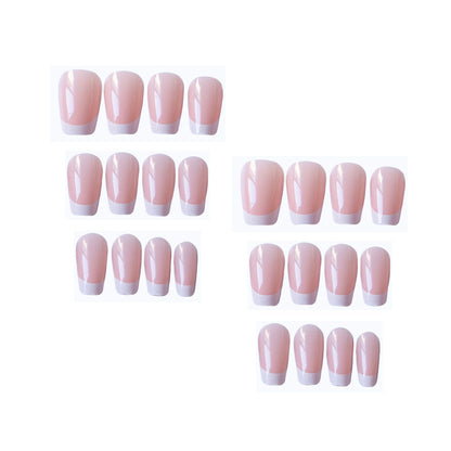 French Tip Acryl Nagelkunst Set