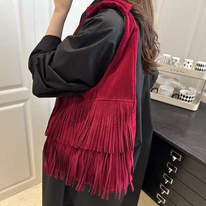 Bohemian Fransen-Handtasche