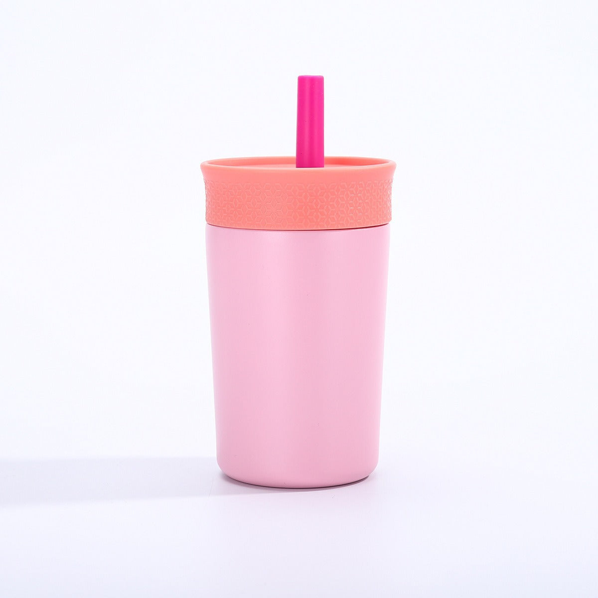 Damen isolierter Kaffeebecher mit integriertem Trinkhalm Brehn