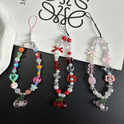 Niedliche Perlen Charm Halskette Brehn