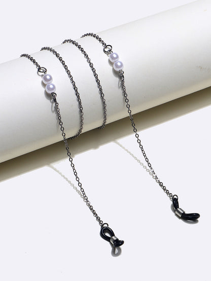 Elegante Metall-Brillen-Halskette Brehn