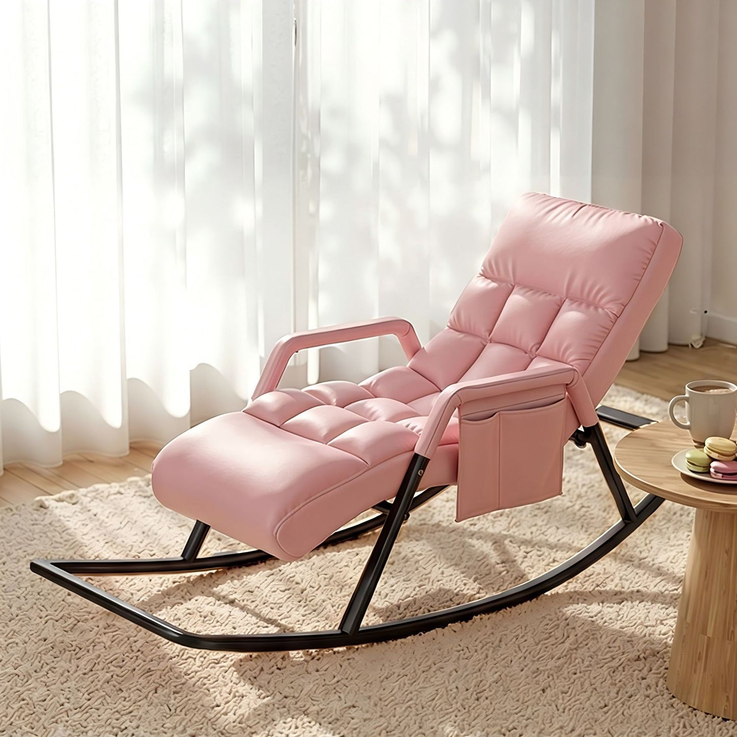 Damen Schaukelsessel mit ergonomischem Design und luxuriöser Polsterung Brehn