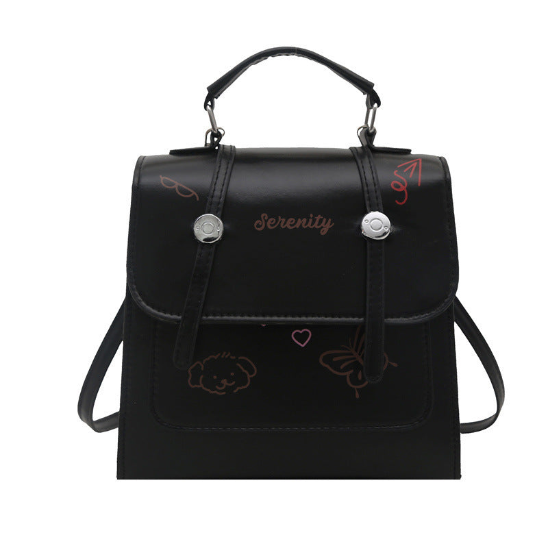 Verspielter Bogen-Detail Mini-Rucksack Brehn