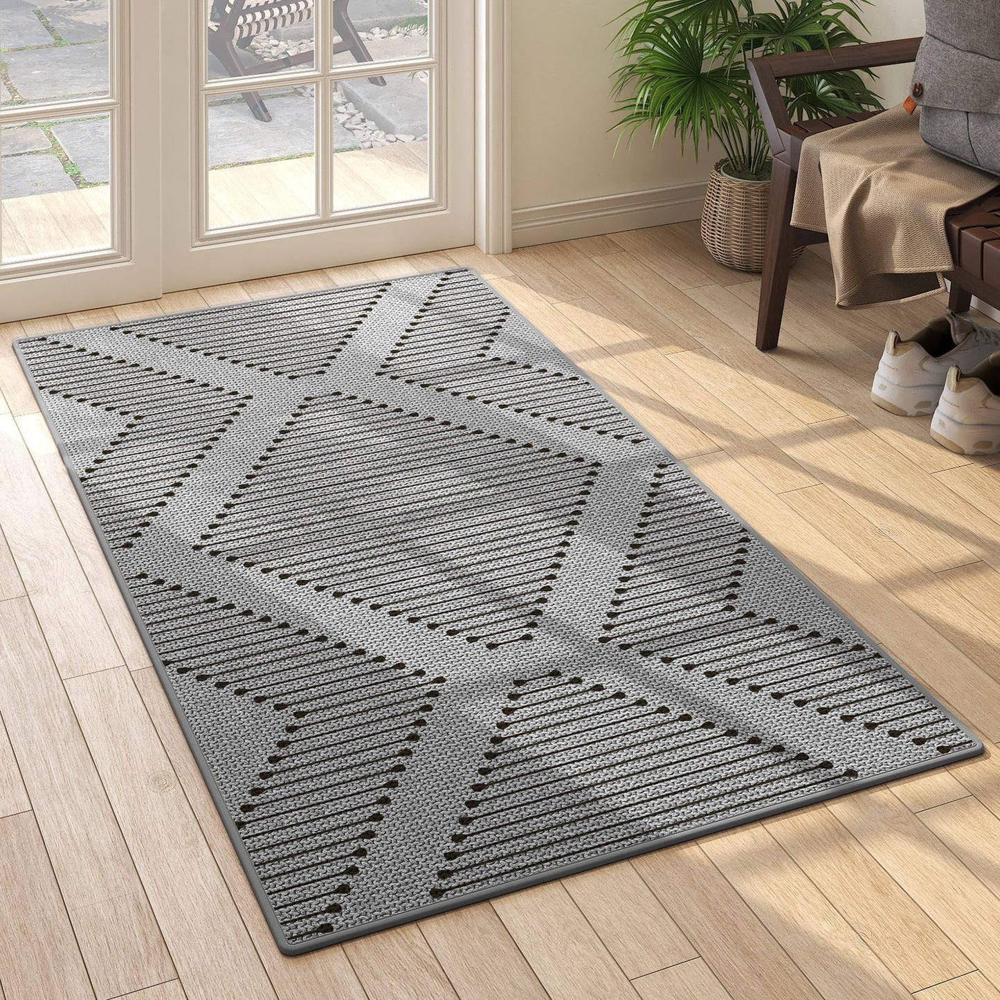 Künstlerische geometrische Innenbereichmatte Brehn