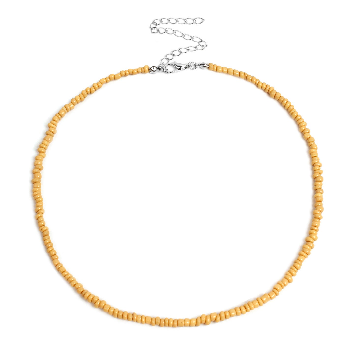 Buntes Perlen-Choker-Halsband Brehn
