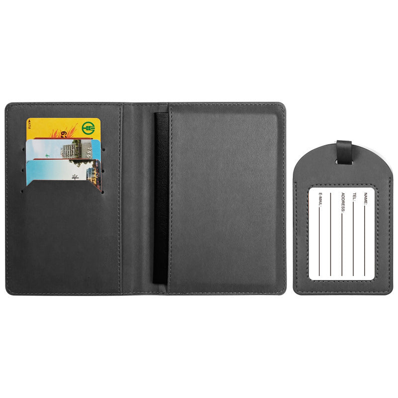 Damen elegante Reisepass-Organizer Hülle Brehn