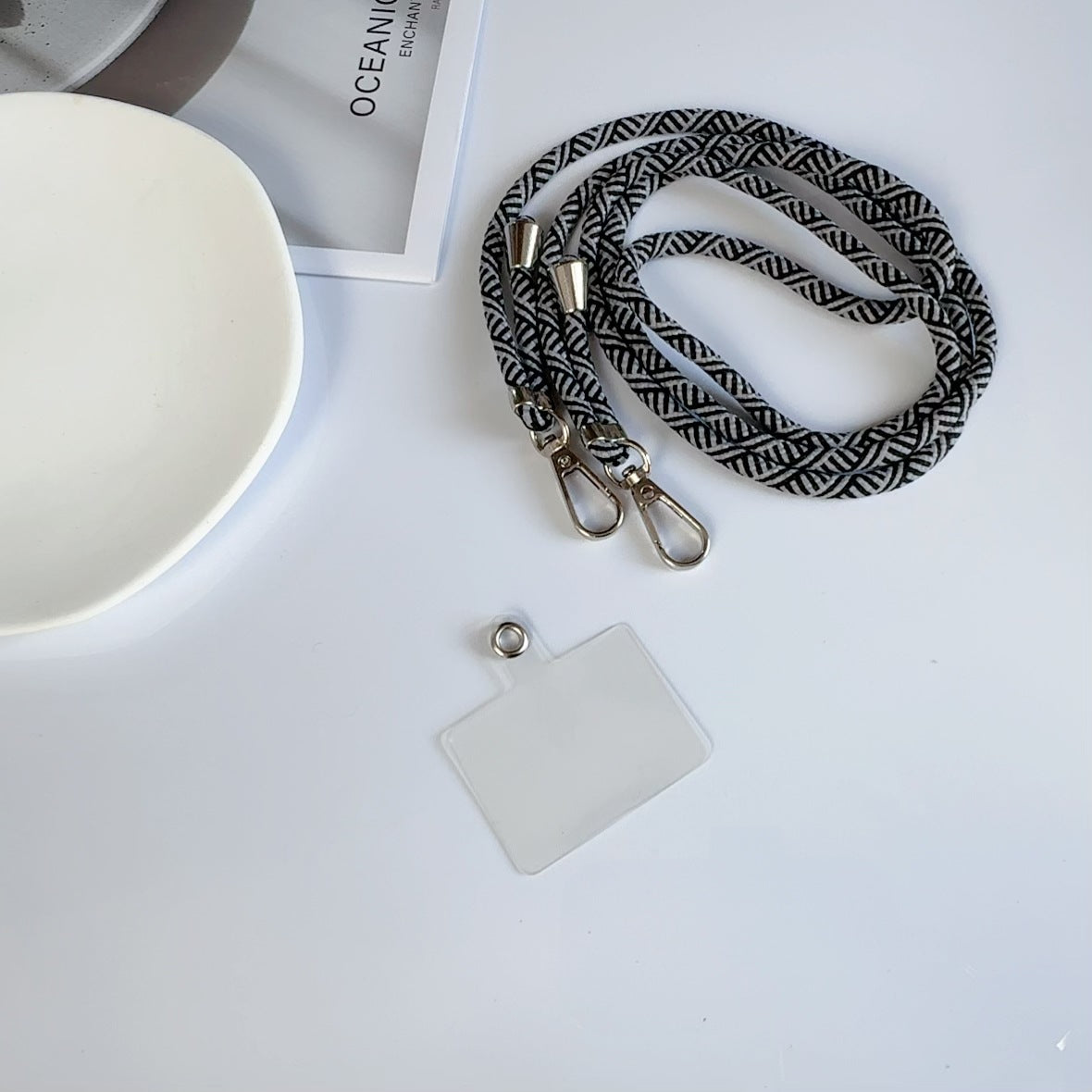 Verstellbare Lanyard mit doppelten Clips Brehn