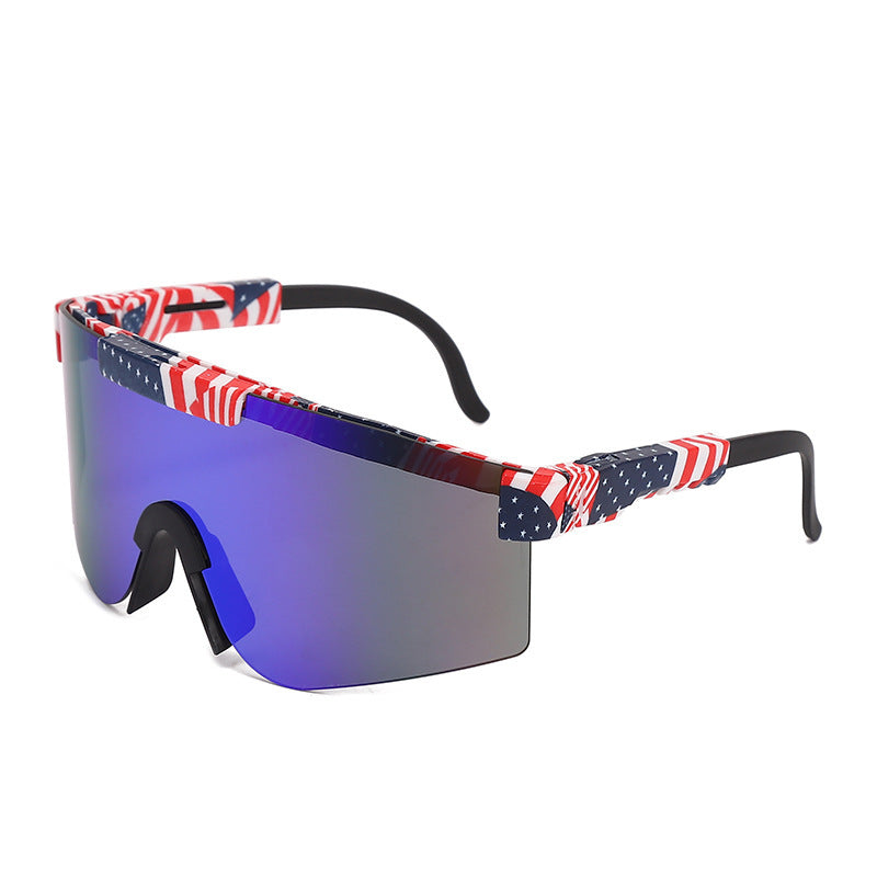 Damen Sportliche Statement-Sonnenbrille im modernen Design Brehn