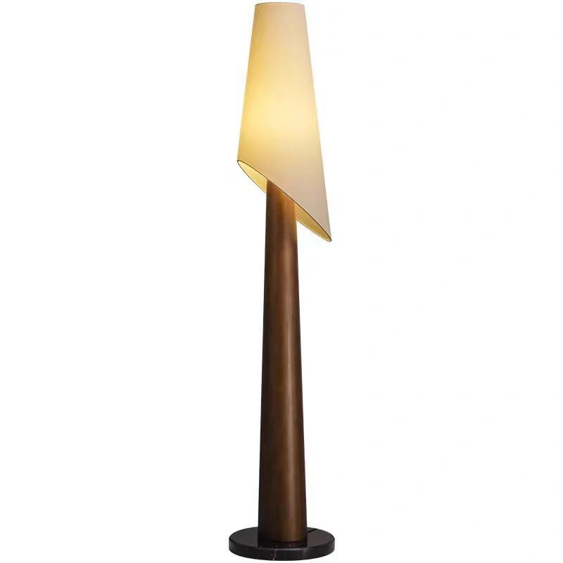 Moderne Minimalistische Stehlampe mit sanft leuchtendem Schirm