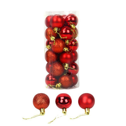 Premium Dekorative Bruchfeste Weihnachtsbaumkugeln Set Brehn