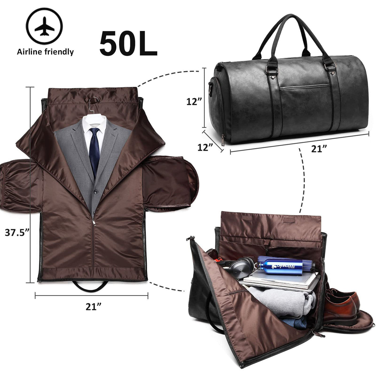 Haltbarer Reisetaschen-Duffle-Bag Brehn