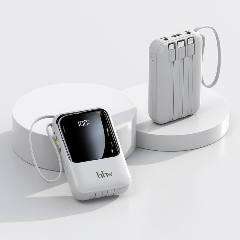 Tragbare Powerbank mit Schneller Ladefunktion und Digitaler Anzeige Brehn