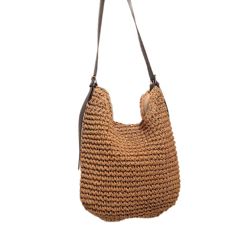 Damen Handtasche mit elegantem geflochtenem Design Brehn