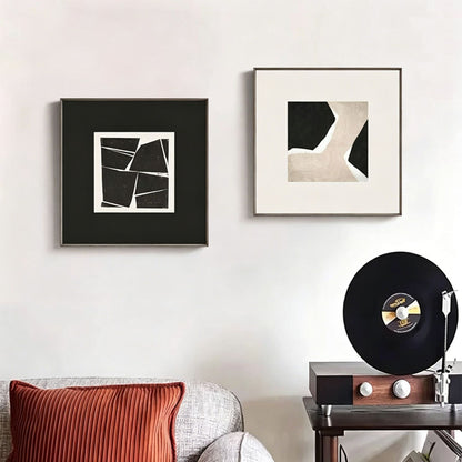 Moderne abstrakte gerahmte Wandkunst