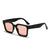 Oversized Geometrischer Rahmen Sonnenbrillen