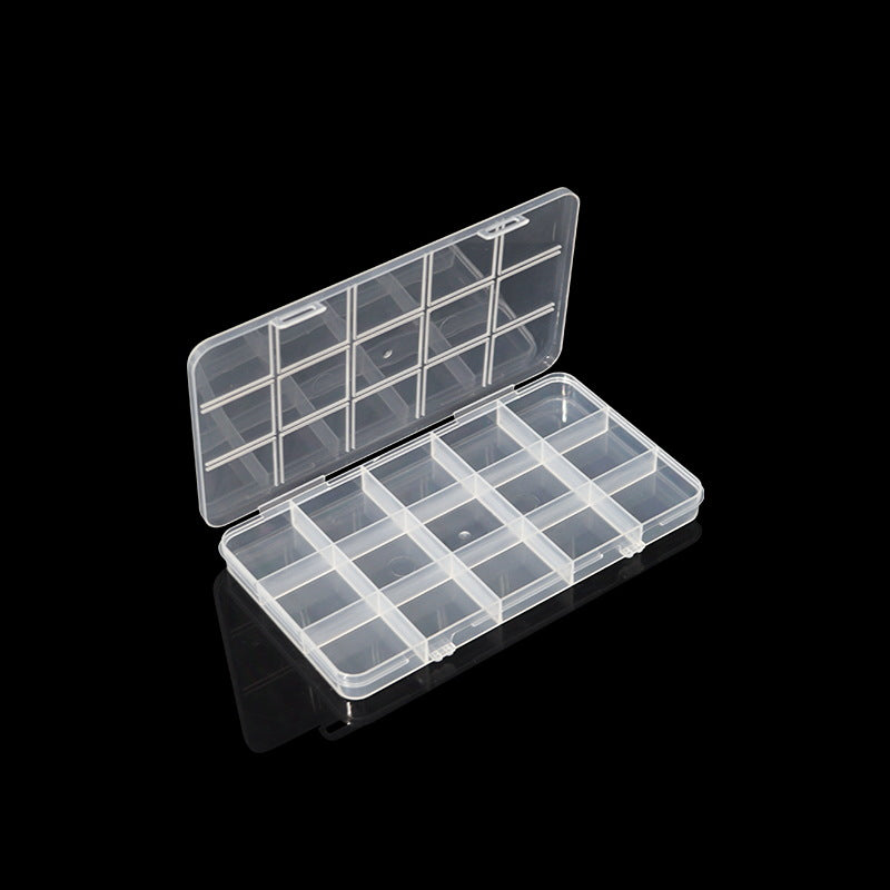 Multi-Compartment Clear Utility Storage Box Brehn