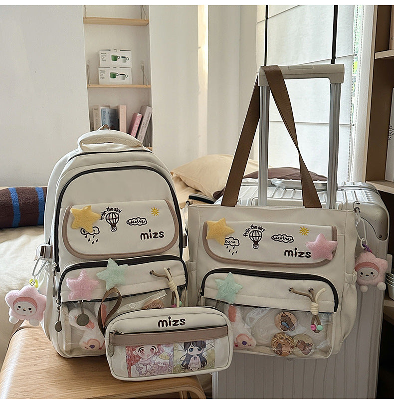 Verspieltes Multi-Taschen-Rucksack-Set Brehn