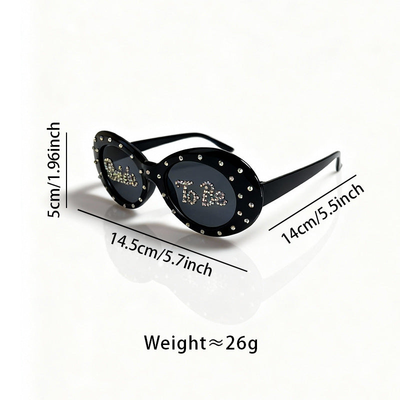 Rhinestone-besetzte Brautsonnenbrille Brehn