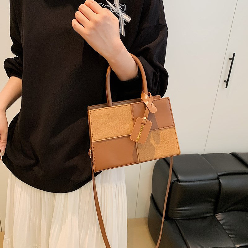 Geometrische Strukturierte Handtasche Brehn