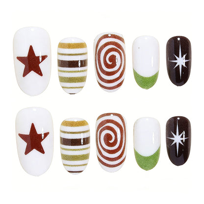 Künstlerisch Thema Nagelkunst Set Brehn