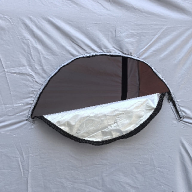 Portable Pop-up-Duschwechselzelt mit Reißverschlusstür Brehn