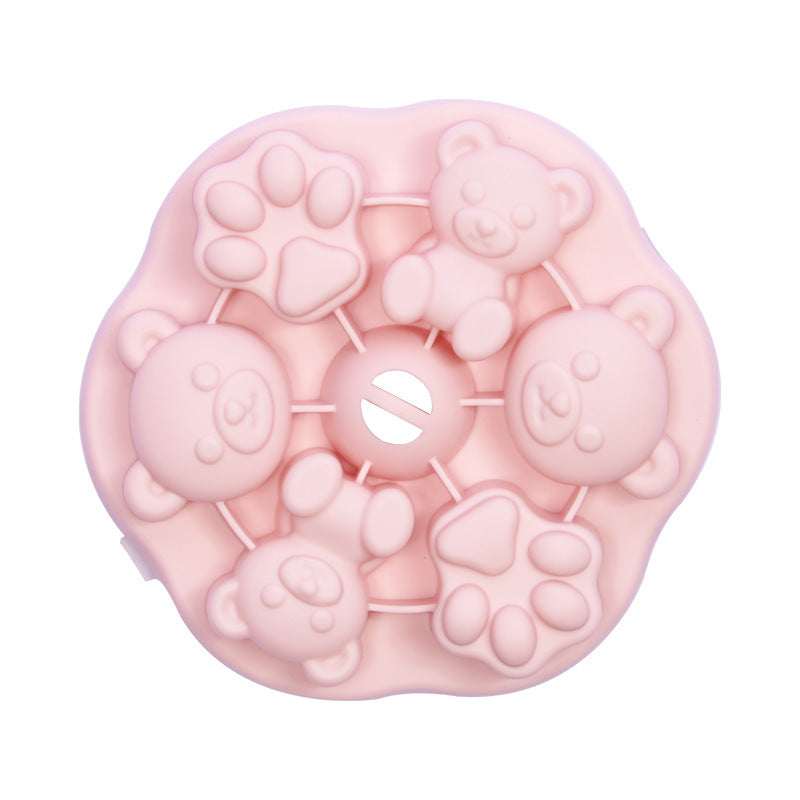 Silikon-Eiswürfelform mit Tierischen Motiven Brehn