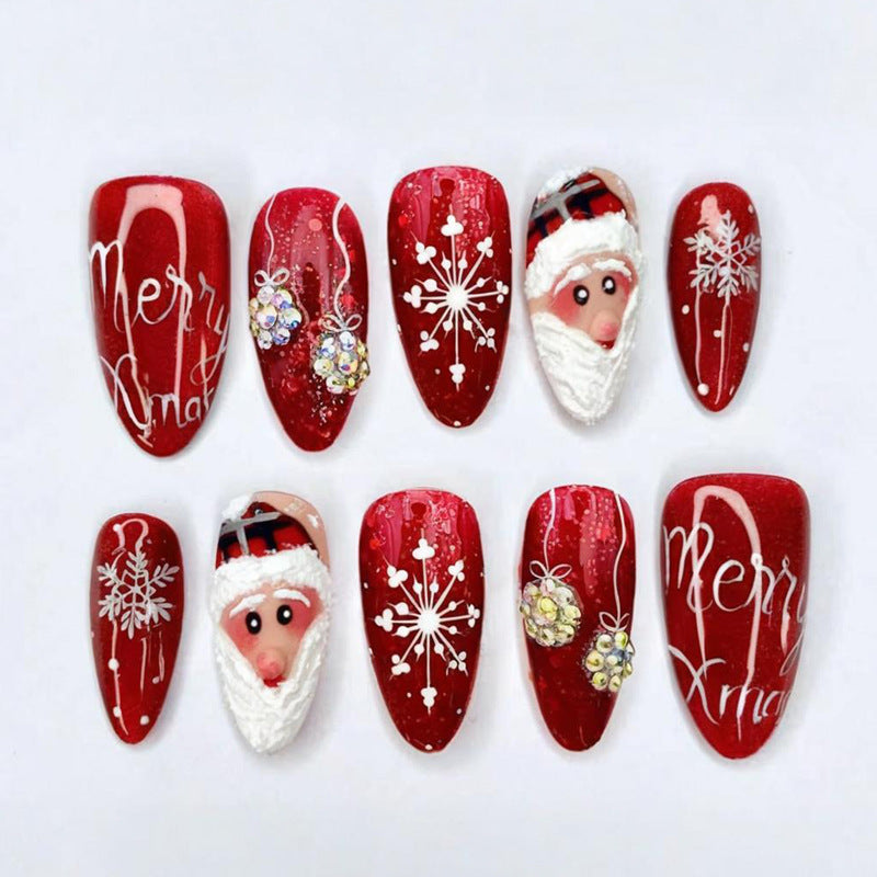 Weihnachtskunstnägel Set Brehn