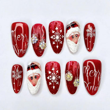 Weihnachtskunstnägel Set Brehn