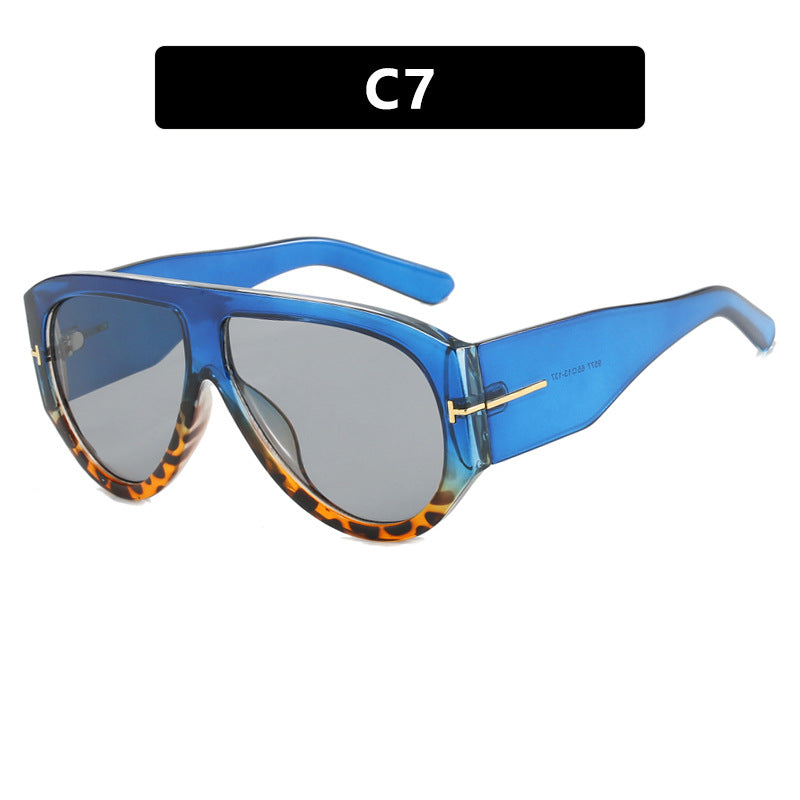 Damen Geometrische Sonnenbrille mit modernem Rahmen und polarisierten Gläsern Brehn