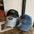 Unisex Vintage-inspiriertes besticktes Denim-Cap Brehn