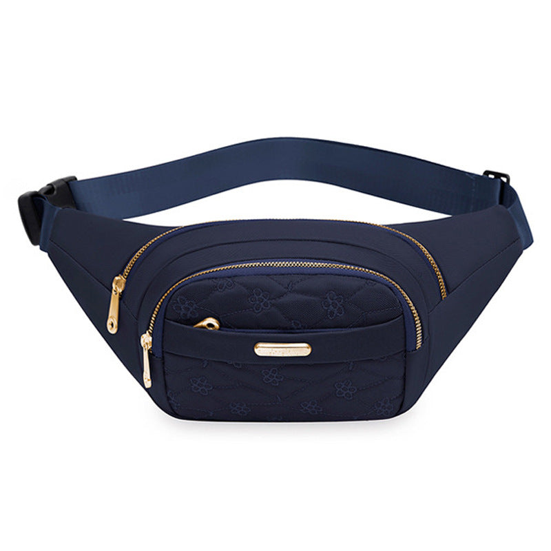 Elegante floral designte Gürteltasche Brehn