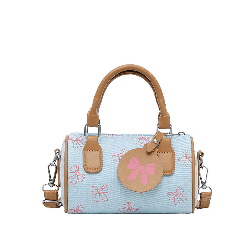 WoPlayful Bow-Printed Mini-Handtasche Brehn