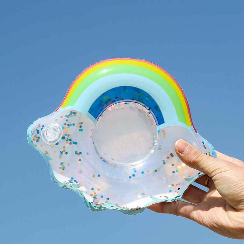 Damen Aufblasbarer Schwimmring mit floralem Design Brehn