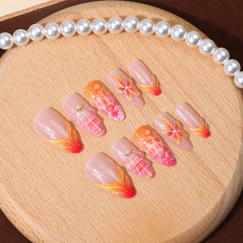 Dekorative Gel-Nageltips Brehn