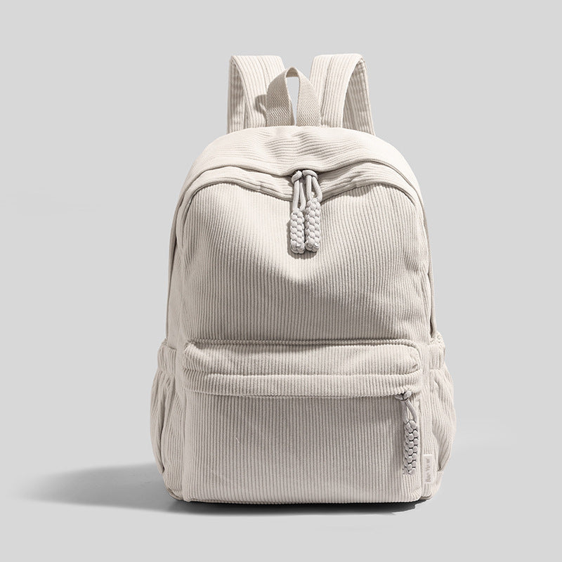 Kompakter Texturierter Schulrucksack Brehn