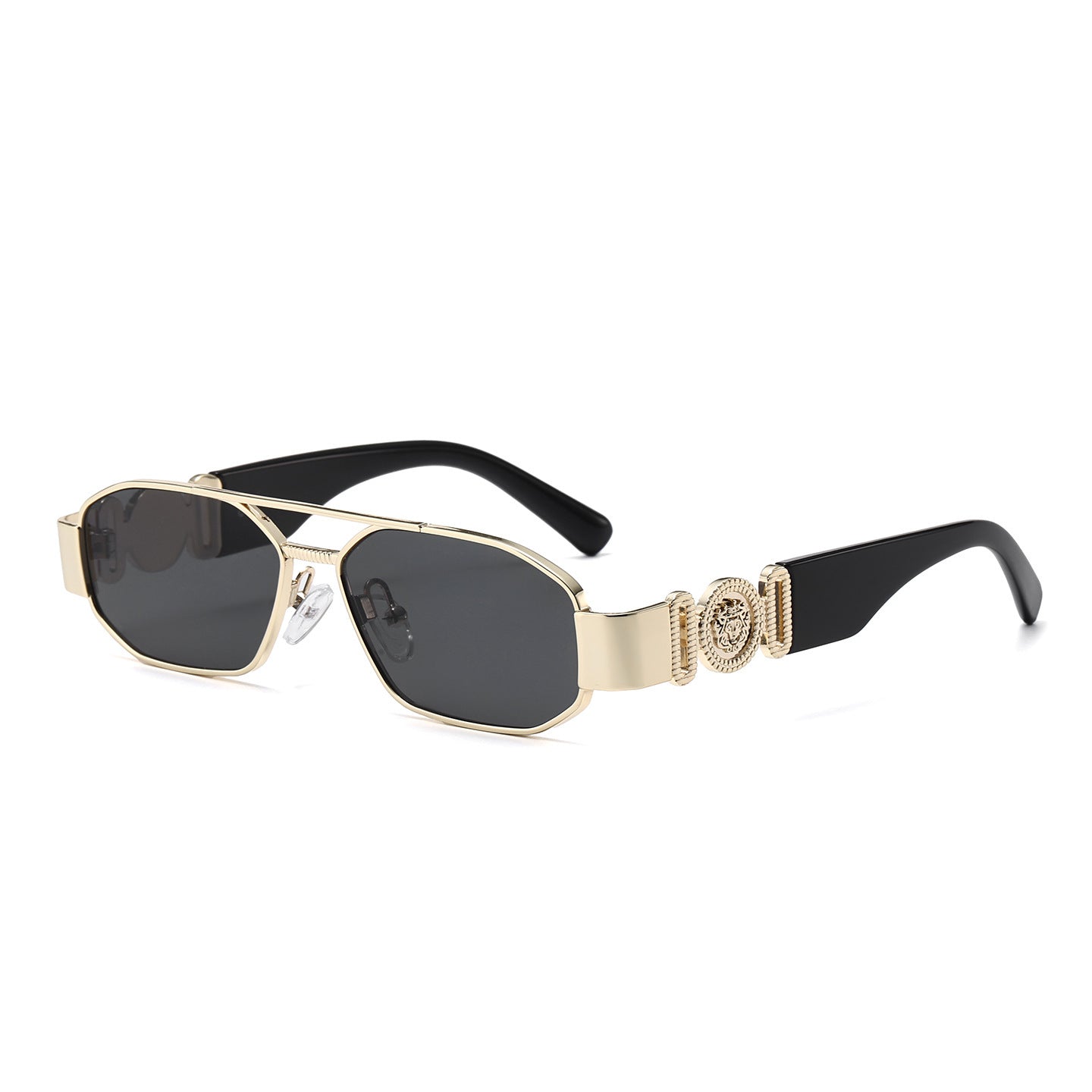 Stylische Übergroße Achtkantige Sonnenbrille Brehn