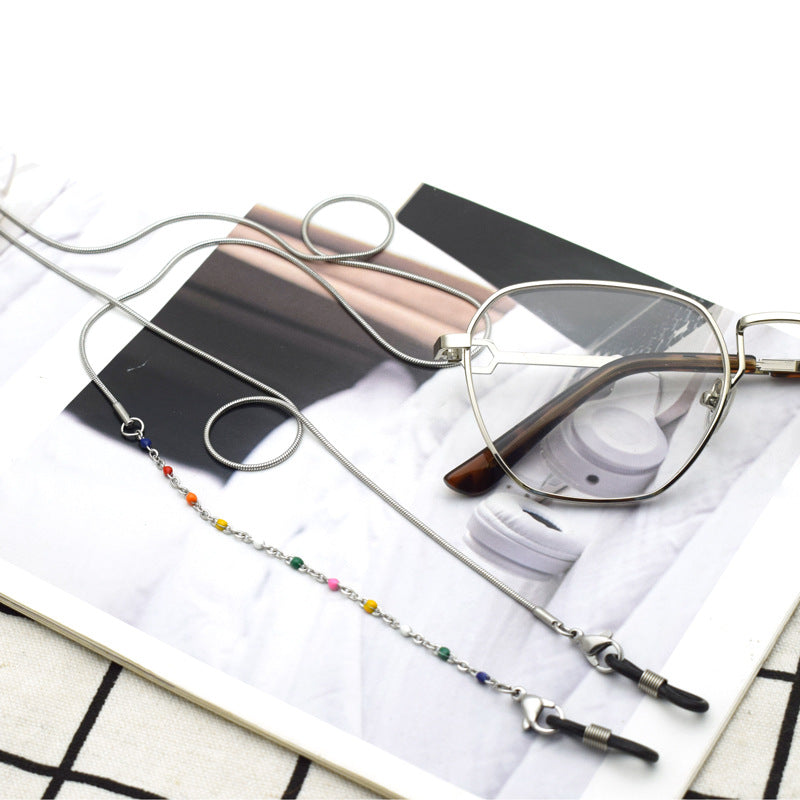 Bunte Perlenbrille Kette Brehn 1786692390