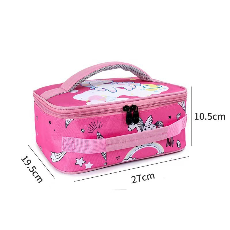 Cartoon-Themen-Isolierte Lunch-Tasche Brehn