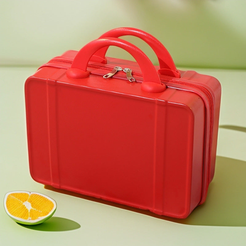 kompakte Hartschalen-Kosmetik- und Reise-Beauty-Box mit doppelten Obergriffen Brehn