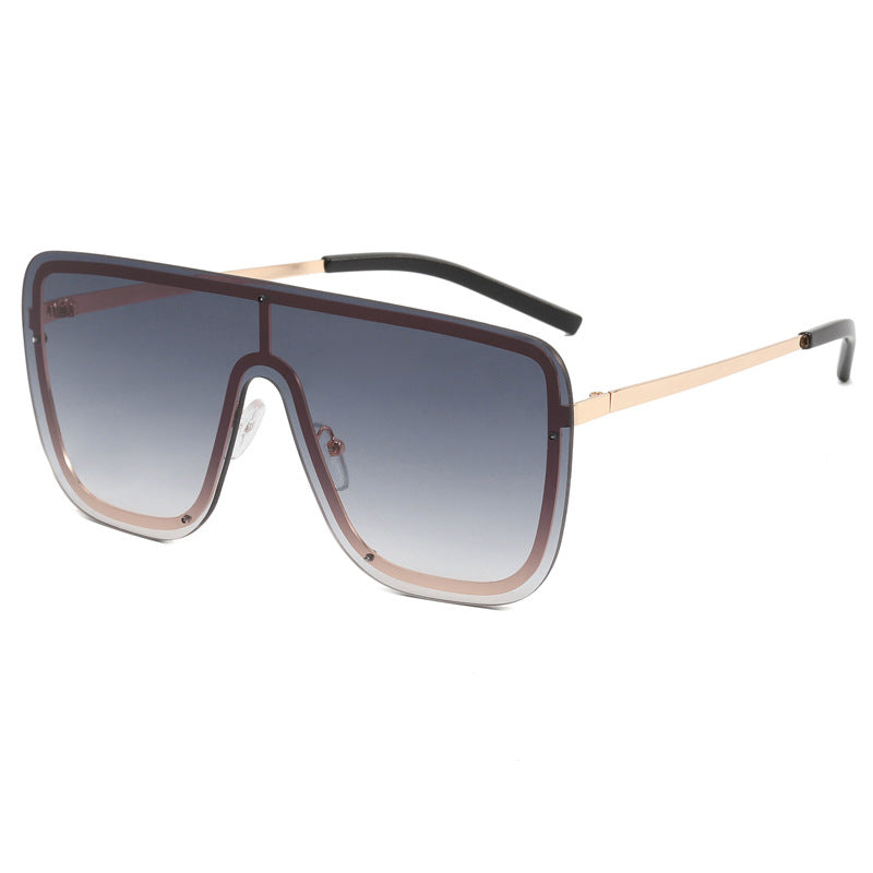 Damen Extravagante Oversized-Sonnenbrille Brehn