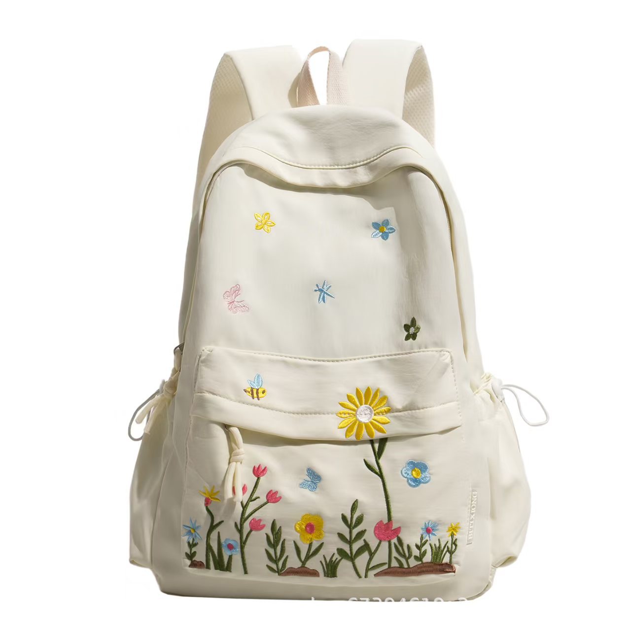 Blumenbestickter Rucksack Brehn